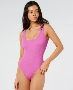 Vibe Surf Cheeky One Piece Swimsuit