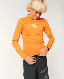 Waves UPF Long Sleeve Rash Vest - Kids