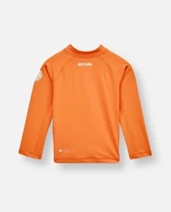 Waves UPF Long Sleeve Rash Vest - Kids