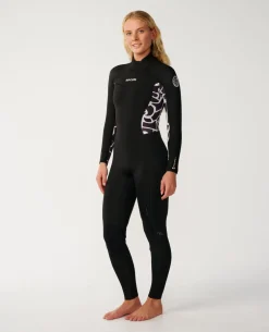 Womens Dawn Patrol 4/3 Back Zip Wetsuit