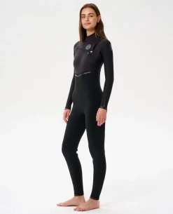 Womens E-Bomb 3/2 Chest Zip Wetsuit