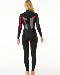 Womens Omega 3/2 Back Zip Wetsuit
